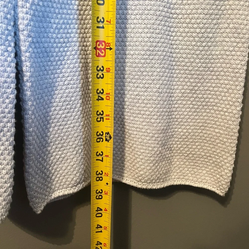 Free People Wide Leg Knit Pants in Light Blue
